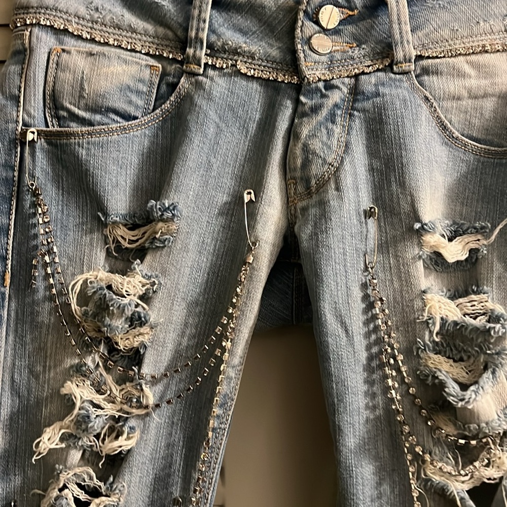MET denim jeans size 27 - Picture 2 of 5